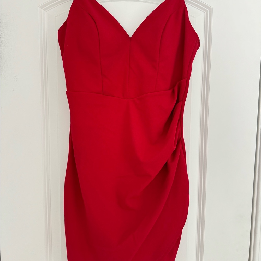Mini Red Dress